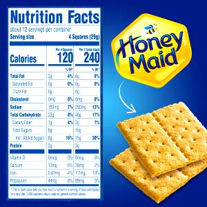 1 Serving Honey Graham Crackers