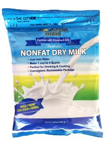 1 Serving Hot Snowy Mt. Ashland Non-Fat Milk 16Oz