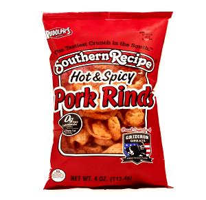 1 Serving Hot & Spicy Pork Rinds