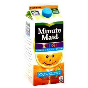 1 Serving Kid Size Minute Maid Orange