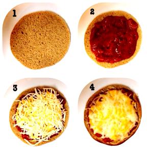 1 Serving Kidz Cheesy Pizza Sub