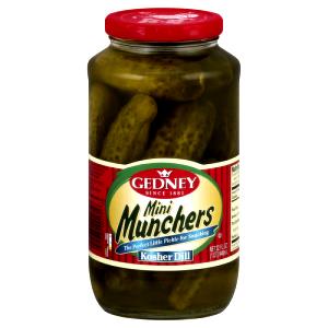 1 Serving Kosher Dill Mini Munchers Pickles