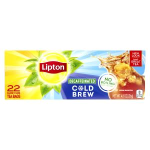 1 Serving LIPTON Decaffeinated Cold Brew