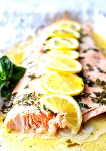 1 Serving Lemon Basil Salmon