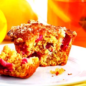 1 Serving Lemon Cranberry-Muffins