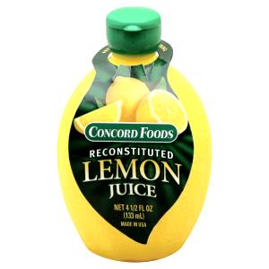 1 Serving Lemon Juice Reconstituted