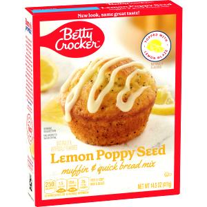 1 Serving Lemon-Poppy Seed Muffin & Quick Bread Mix