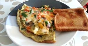 1 serving Loaded Veggie Omelette