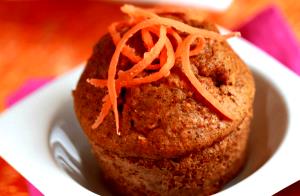 1 Serving Low Fat Carrot Ginger Muffin