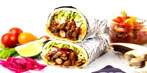 1 Serving Low Fat Veggie Burrito