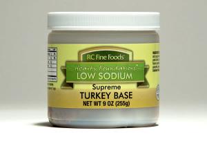 1 Serving Low Sodium Supreme Turkey Base