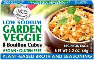 1 Serving Low Sodium Veggie Bouillon Cubes