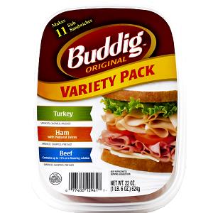 1 Serving Lunchmeat, Variety Pack