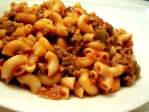 1 Serving Macaroni & Beef Entree