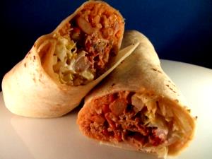 1 Serving Macho Chicken Burrito