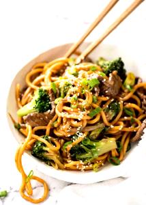 1 Serving Mandarin Broccoli Noodle Bowl