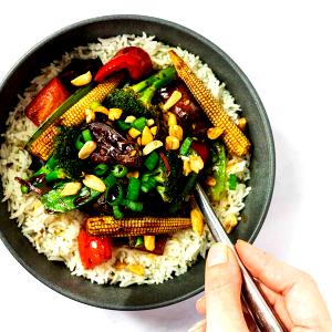 1 serving Mandarin Kung Pao Vegetables & Tofu