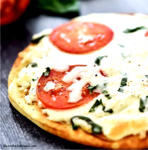 1 Serving Margherita Grilled Flatbread