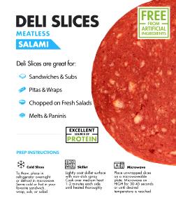 1 Serving Meatless Deli Salami Slices