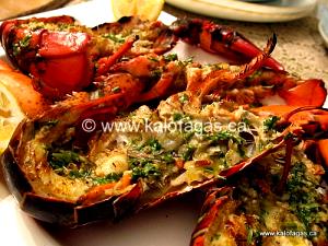 1 serving Mediterranean-Grilled Lobster & Shrimp