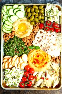 1 Serving Mediterranean Sampler Plate (Dinner)