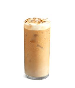 1 Serving Medium Iced Caffe Latte With Sugar Free Vanilla 16Oz. - Pacific Soy