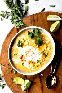 1 Serving Mexican Corn Cheddar Soup