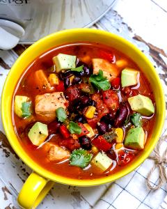 1 serving Mexican Fiesta Chicken Soup (Side)