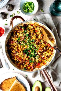 1 Serving Mexican Tofu Scramble, Breakfast