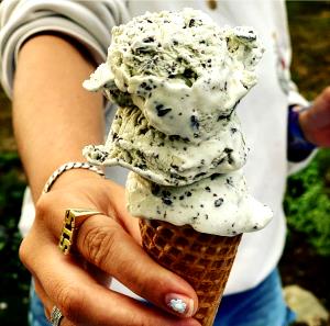 1 Serving Mint Ice Cream - Love İt Size