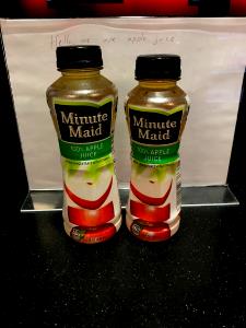 1 Serving Minute Maid Apple Juice Slush - Small