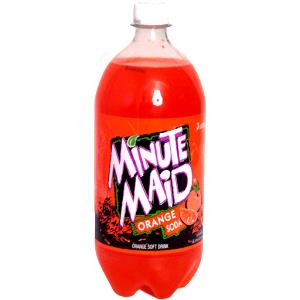 1 Serving Minute Maid Orange Soda Large