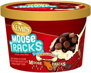 1 Serving Moose Tracks Ice Cream