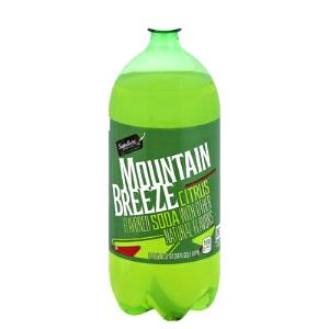 1 Serving Mountain Breeze Soda