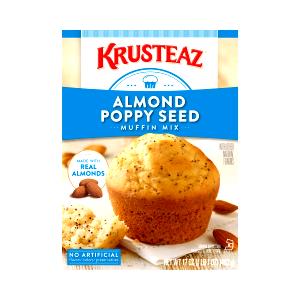 1 Serving Muffin Mix, Almond Poppy Seed