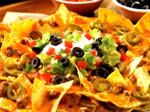 1 Serving Nachos, Grande