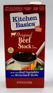 1 Serving Natural Beef Flavor Cooking Stock