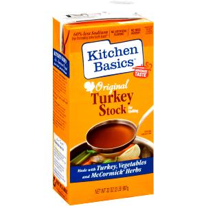 1 Serving Natural Turkey Cooking Stock