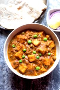 1 Serving Indian Mattar Paneer, Less Sodium