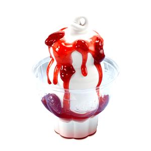 1 Serving No Fat Classic Sundae (Strawberry) Regular