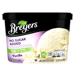 1 Serving No Sugar Added Vanilla Small Cup Ice Cream