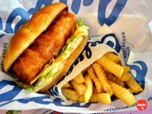 1 Serving North Atlantic Cod Filet Sandwich