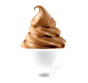 1 Serving NSA Fat Free Chocolate Soft Serve - Small