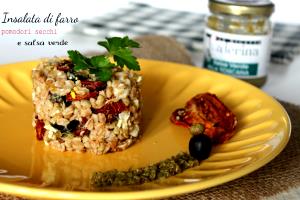 1 Serving Insalata Di Farro - Special Request Less Salsa Verde