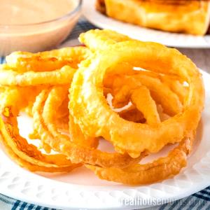 1 Serving Onion Ring Batter