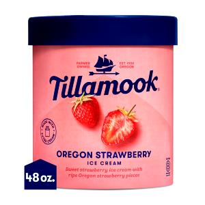 1 Serving Oregon Strawberry Ice Cream