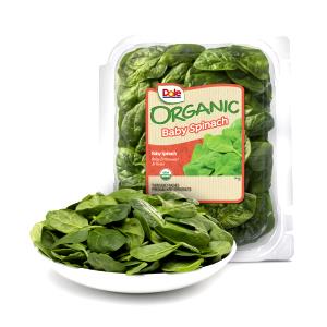 1 Serving Organic Baby Spinach, Clamshell Salad - Healthy Blend