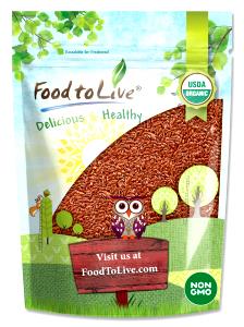 1 Serving Organic Brown Flax Seeds