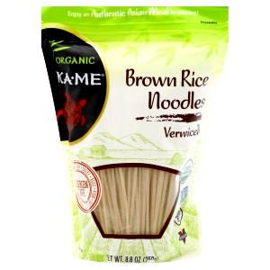 1 Serving Organic Brown Rice Pasta Vermicelli Pasta Noodles