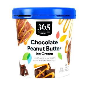 1 Serving Organic Chocolate Peanut Butter Cup Ice Cream